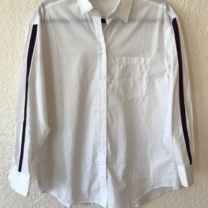 White poplin shirt